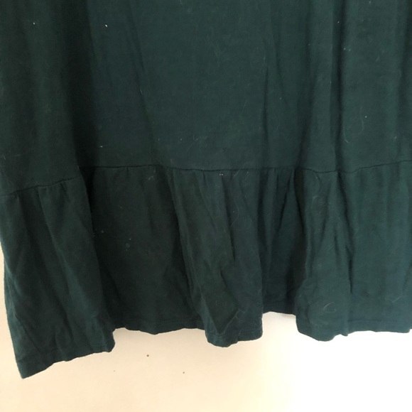 Emerald Brand Dark Green Tunic Top 2X - Picture 3 of 12